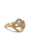 ENAMEL Copenhagen Ring - Vera - Clear/Gold Colour