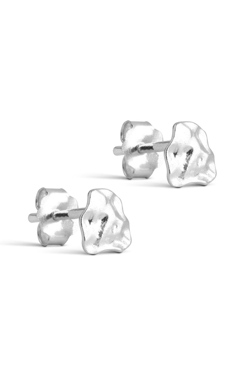 Enamel Copenhagen Øreringe - Studs Rio - Silver Colour