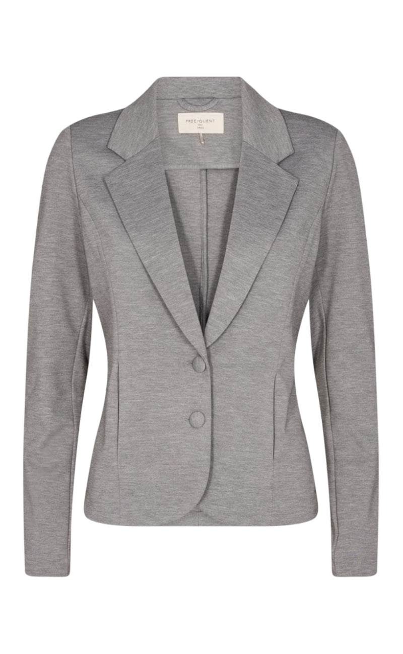 Freequent Blazer - Nanni - Med. Grey Melange
