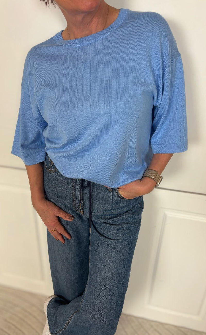 Freequent Bluse - Conny - Vista Blue