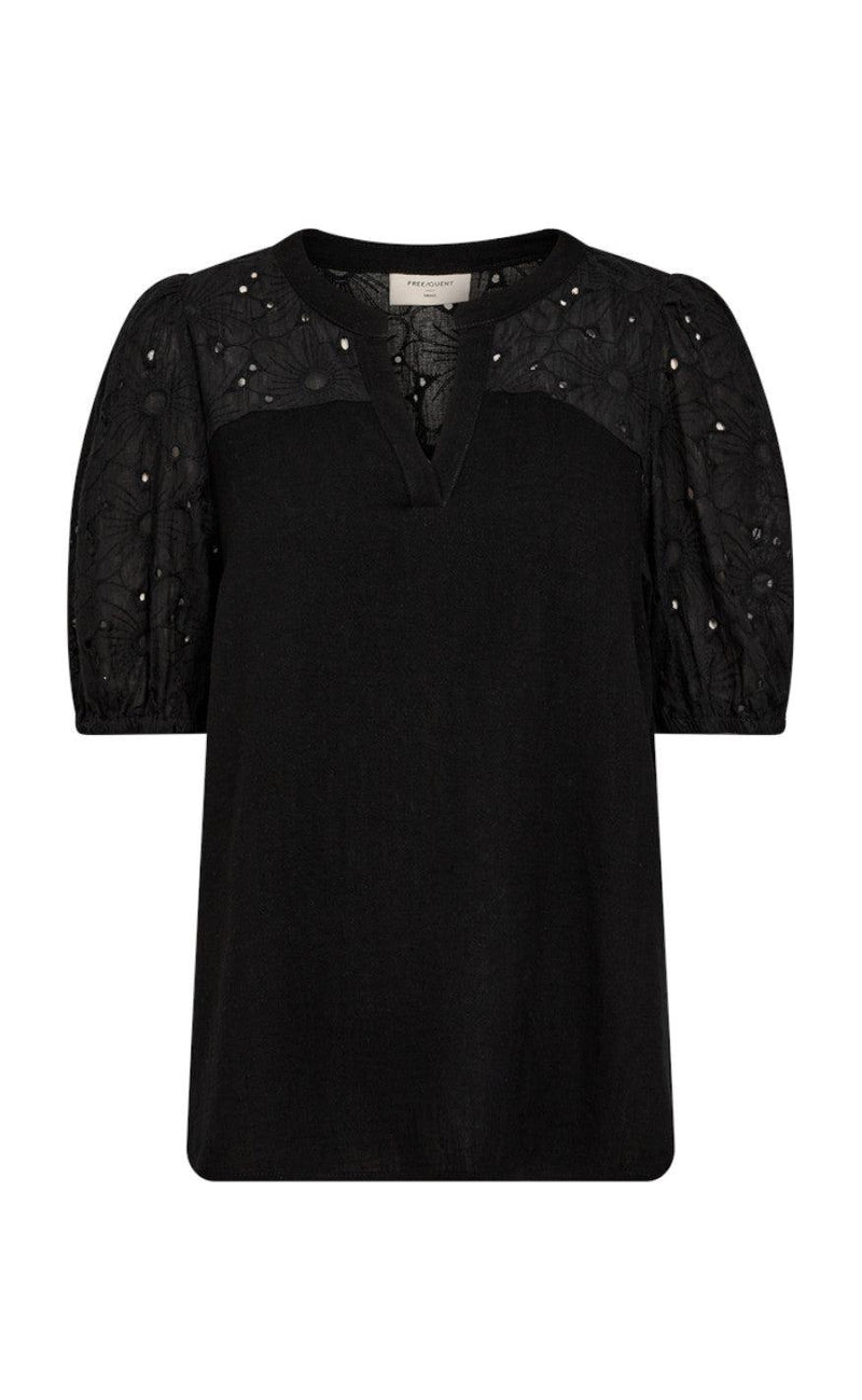 Freequent Bluse - Lara - Black