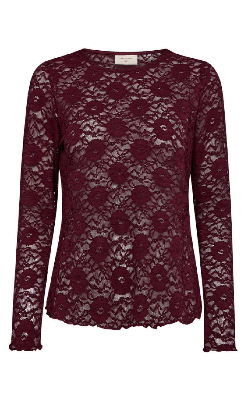 Freequent Bluse - Lennon - Port Royale