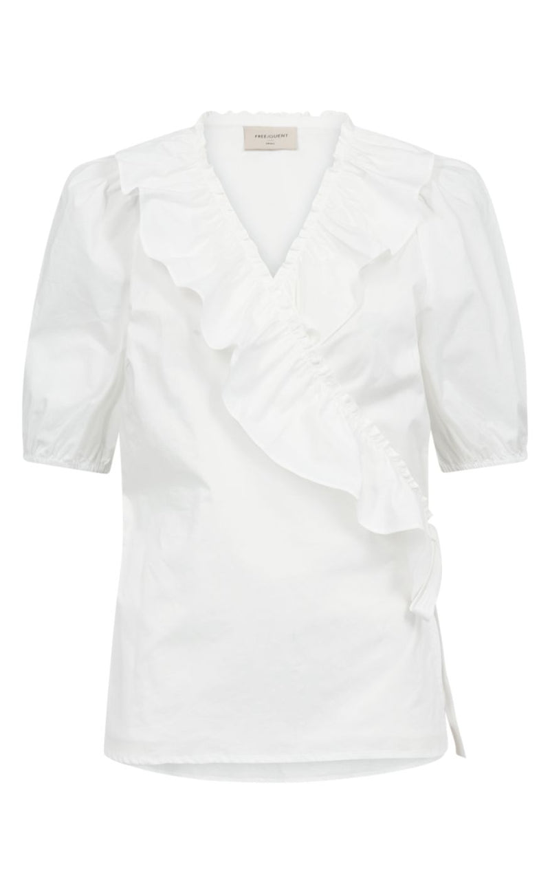 Freequent Bluse - Malay - Star Off-white