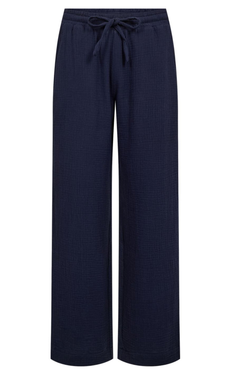 Freequent Bukser - Esmingo - Navy Blazer