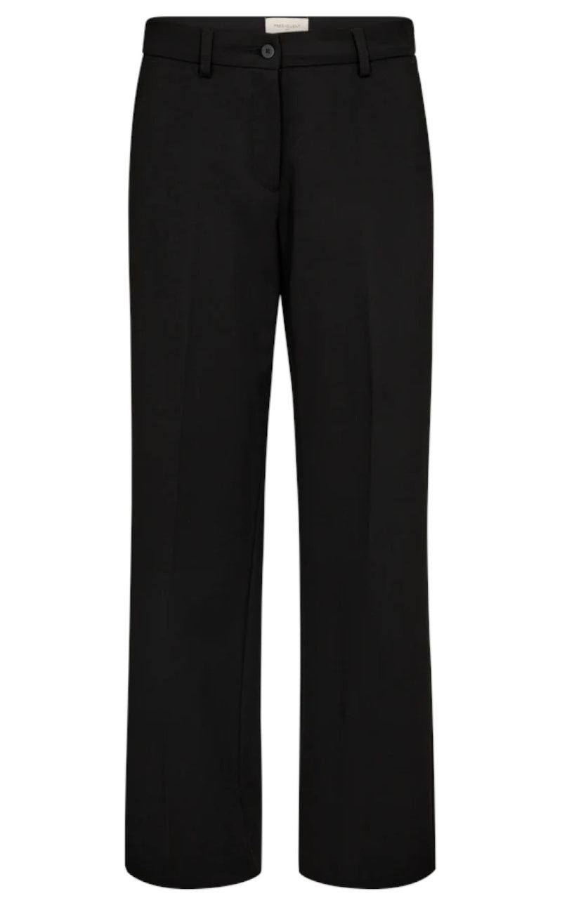 Freequent Bukser - Isadora Wide - Black