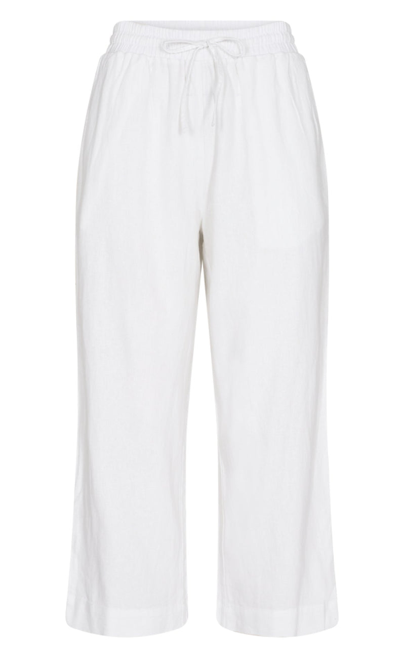 Freequent Bukser - Lava Ankle - Brilliant White