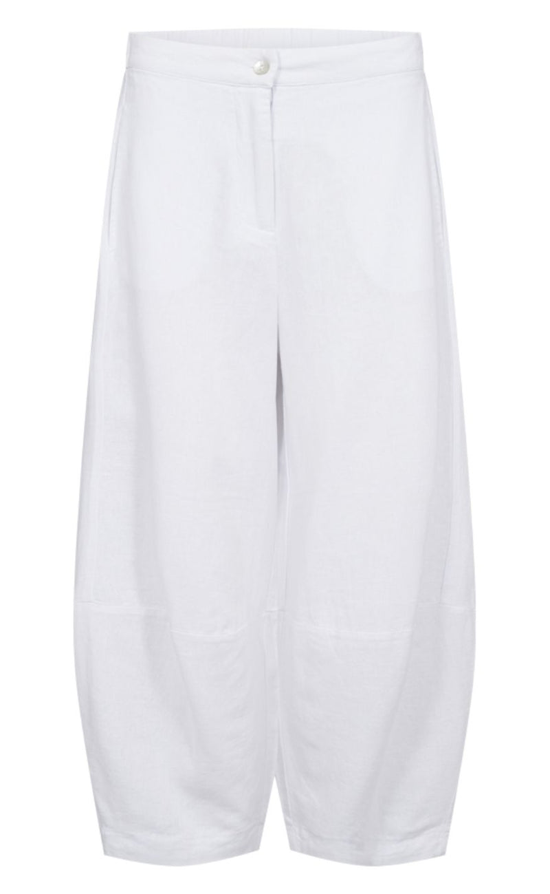 Freequent Bukser - Lava Wide - Brilliant White