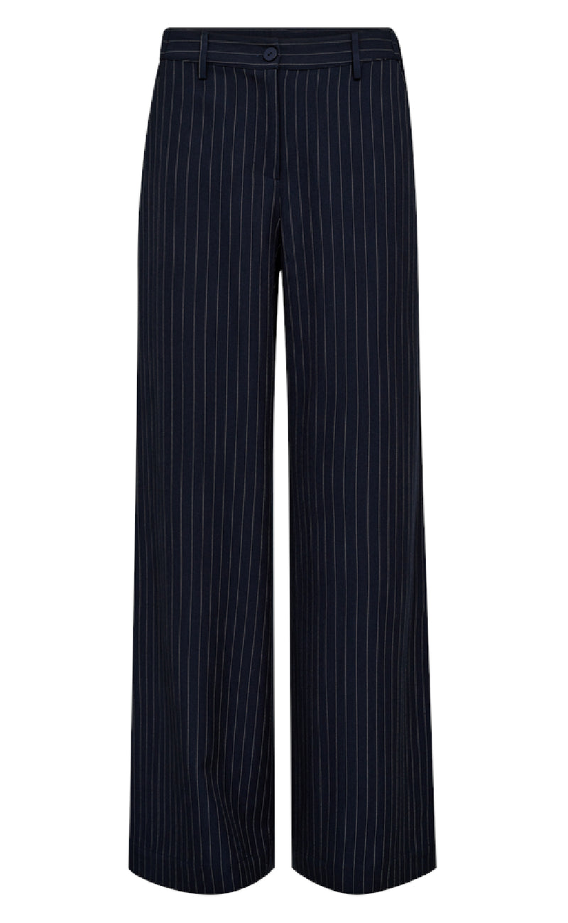 Freequent Bukser - Mynte - Salute w. Star Off-white