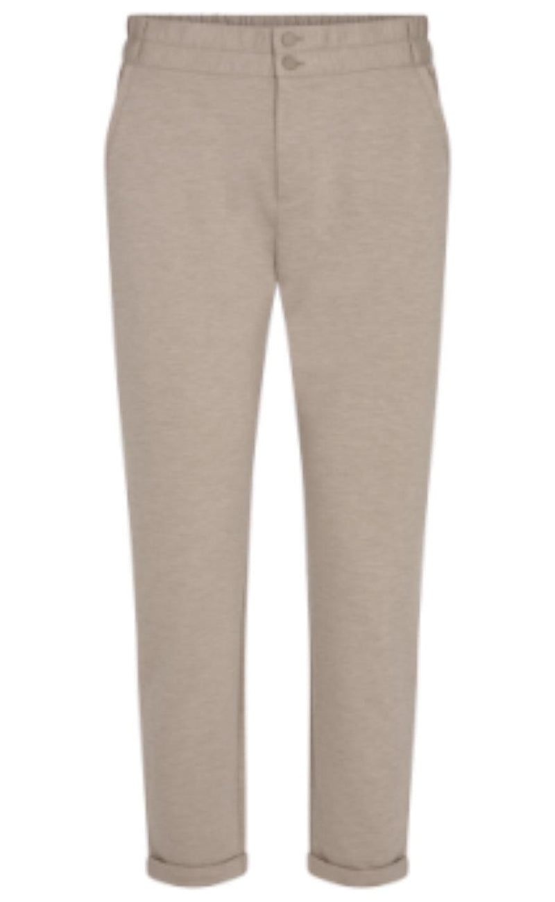 Freequent Bukser - Nanni Ankle - Desert Taupe Melange