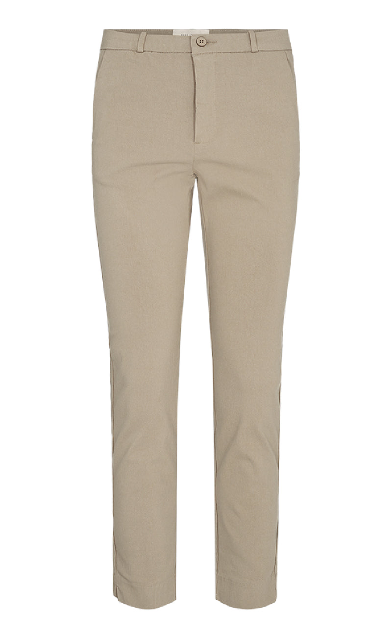 Freequent Bukser - Solvej Ankle - Silver Mink
