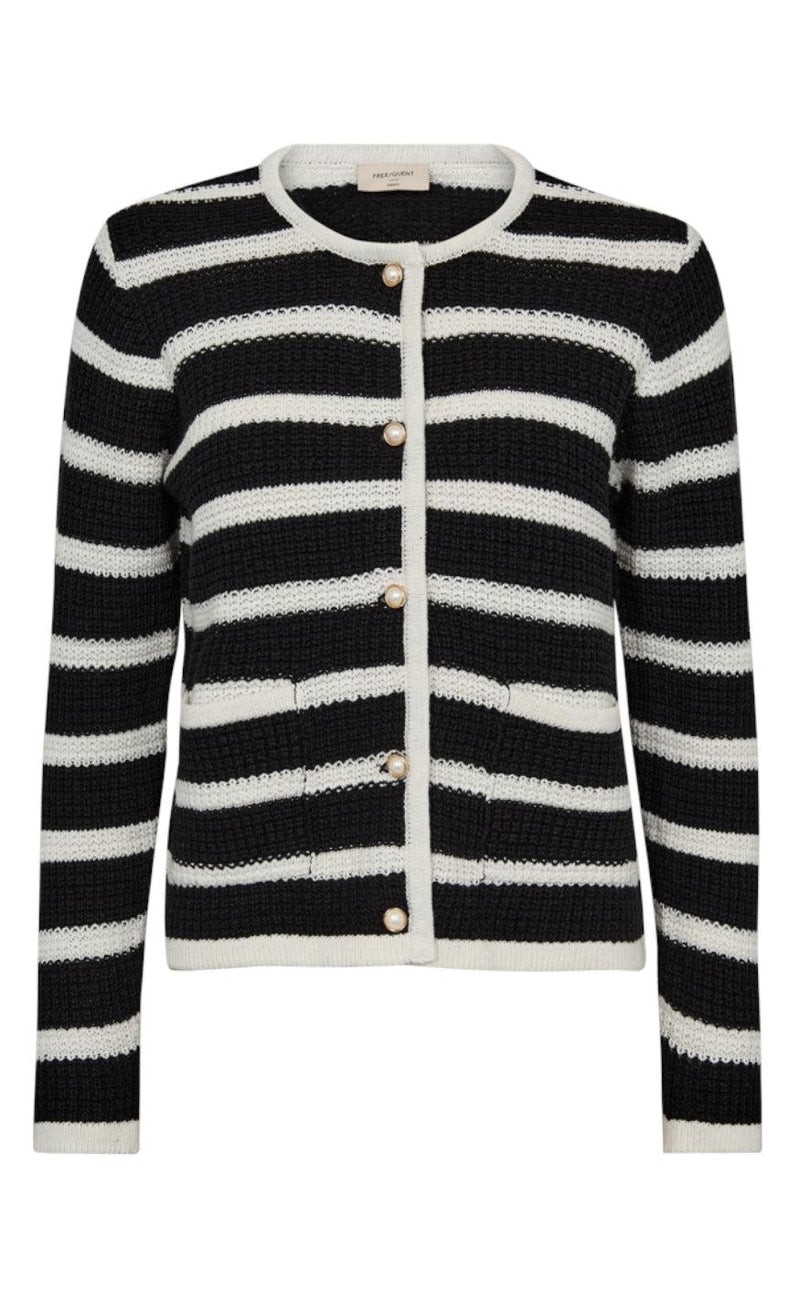 Freequent Cardigan - Cotla - Black W. Tofu
