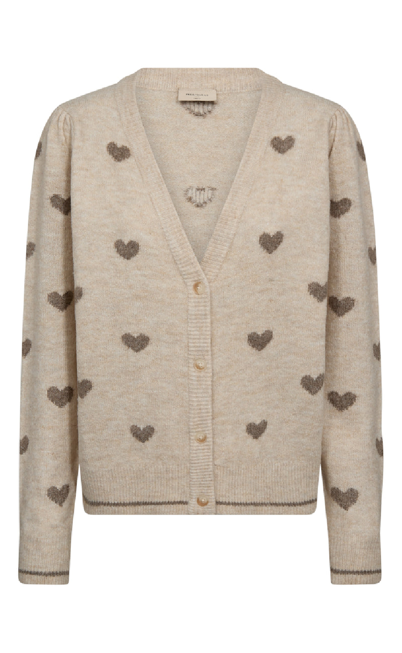 Freequent Cardigan - Faith - Moonbeam Mel w. Desert Mel