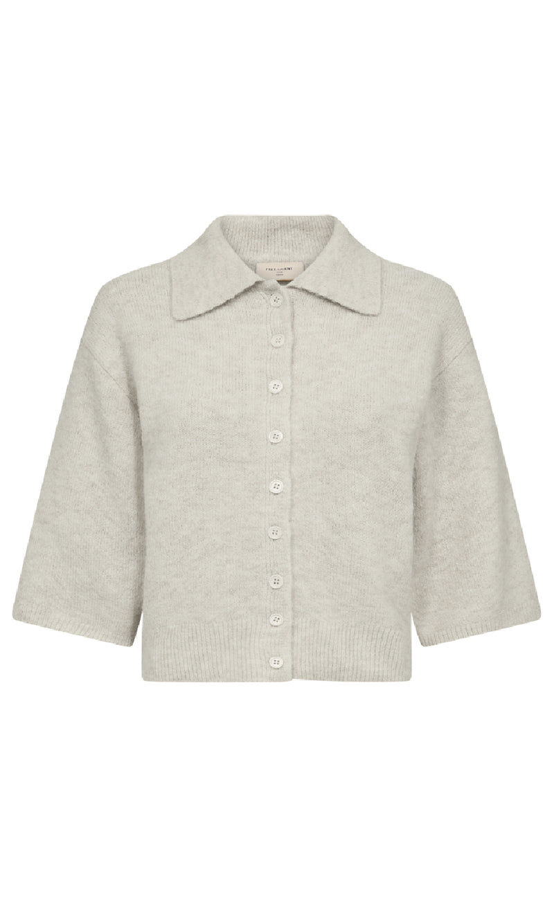 Freequent Cardigan - Sammie - Moonbeam Melange