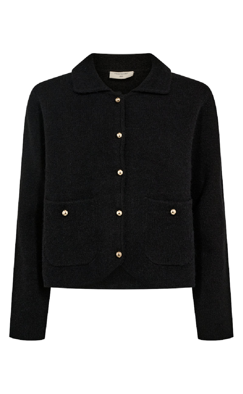 Freequent Cardigan - Zana - Black