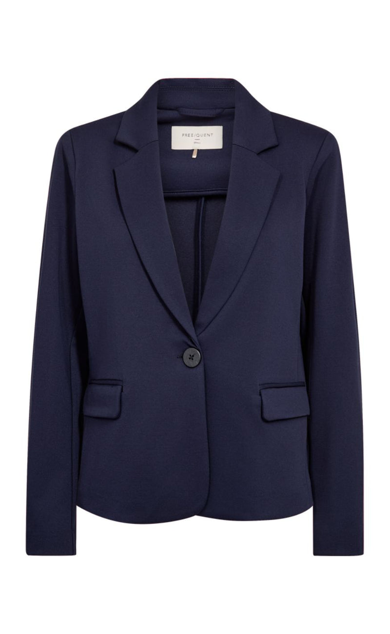 Freequent Jakke - Nanni - Navy Blazer