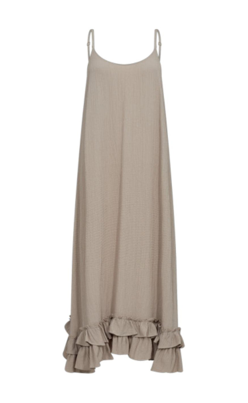 Freequent Kjole - Amia - Simply Taupe
