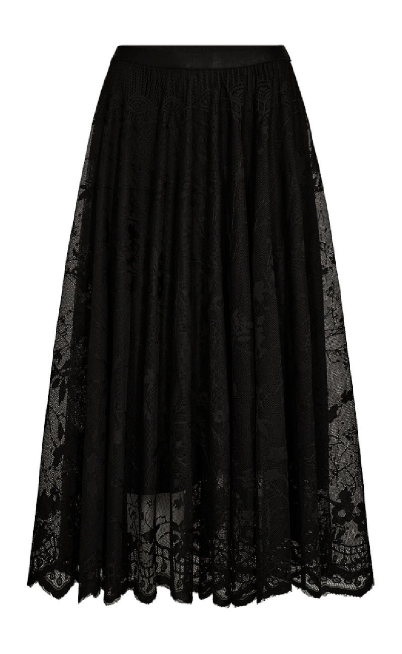 Freequent Nederdel - Lally - Black