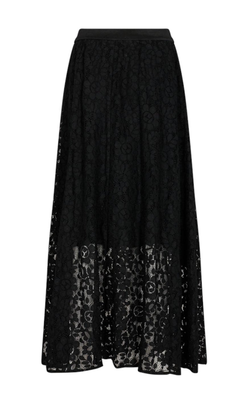 Freequent Nederdel - Vialipa - Black