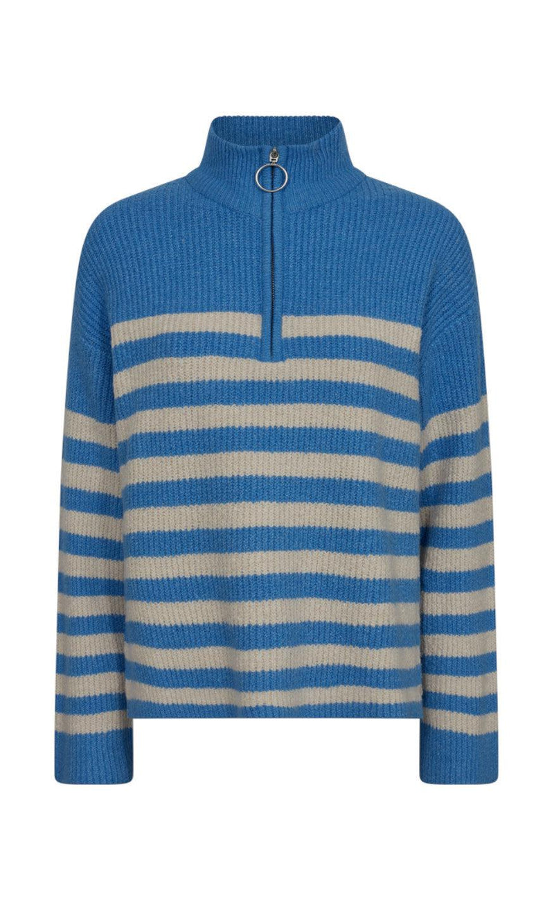 Freequent Pullover - Coxy - Azure Blue W. Moonbeam