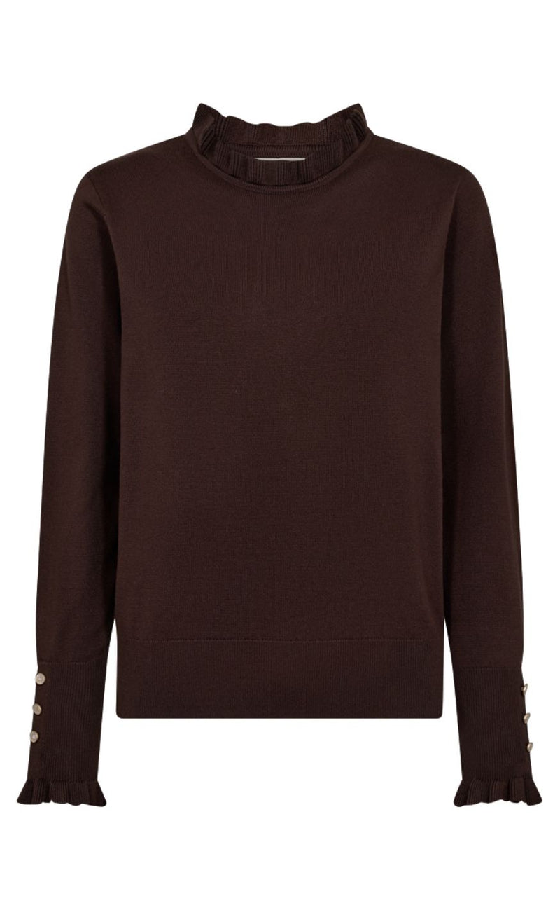Freequent Pullover - Katie Frill - Coffee Bean