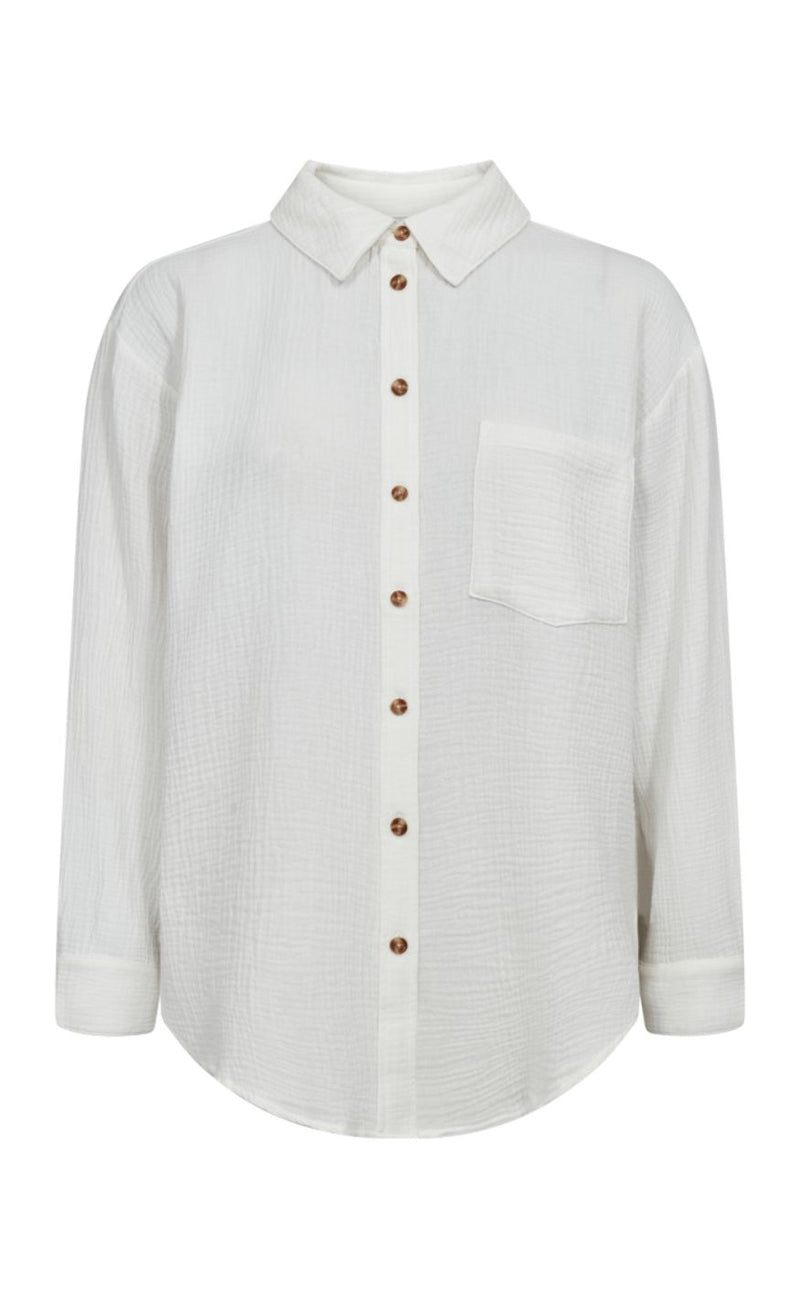 Freequent Skjorte - Esmingo - Star Off-white