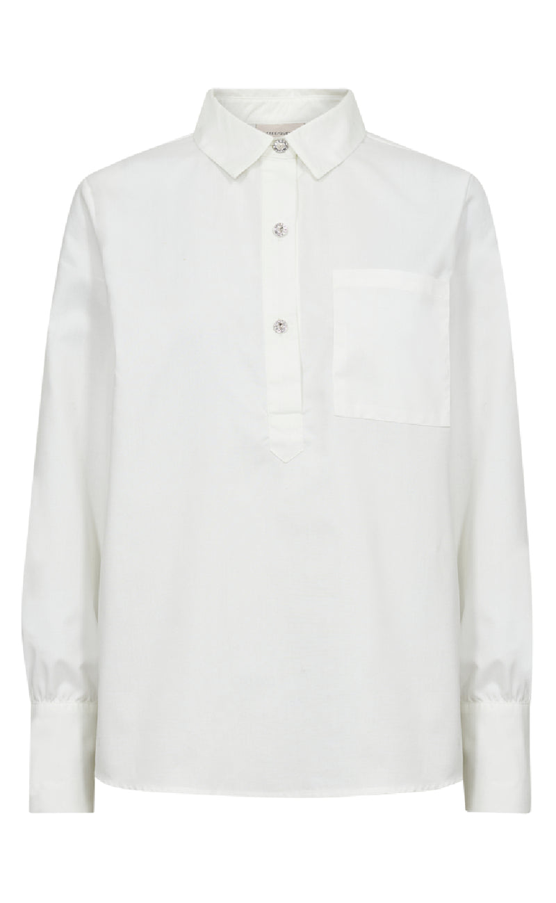 Freequent Skjorte - Flynn -SH - Off-white