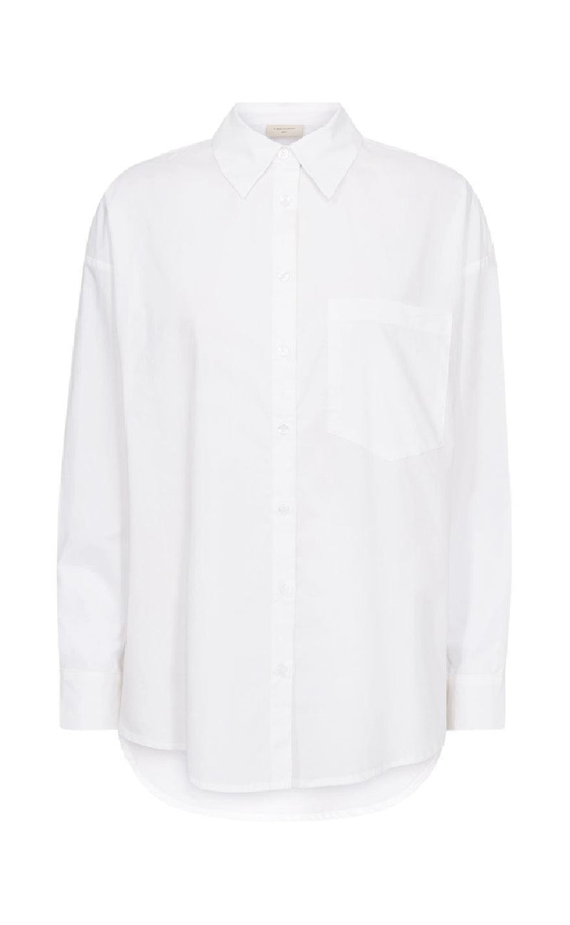 Freequent Skjorte - Jolle - Brilliant White