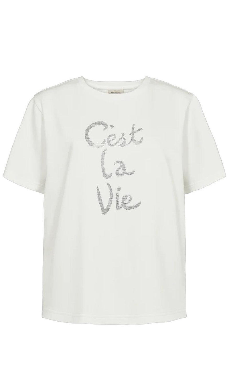 Freequent T-shirt - Malak CLV - Star Off-white