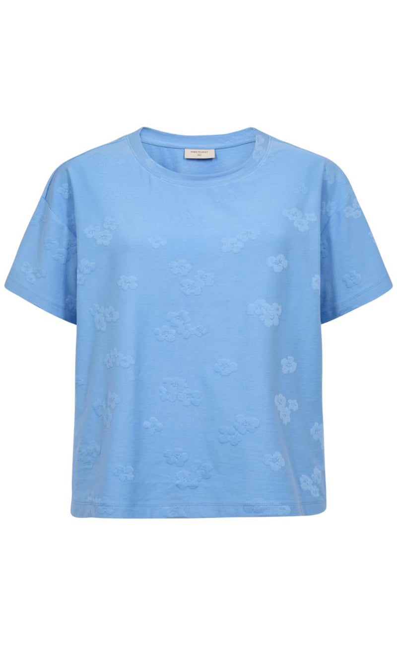 Freequent T-shirt - Ziprea - Vista Blue