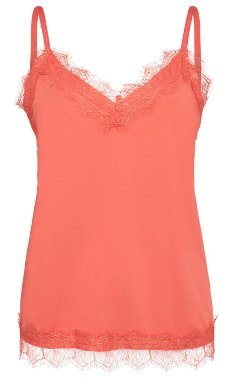 Freequent Top - Bicco - Hot Coral