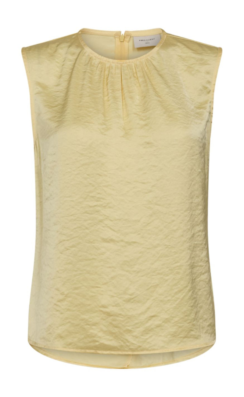 Freequent Top - Dove - Golden Haze