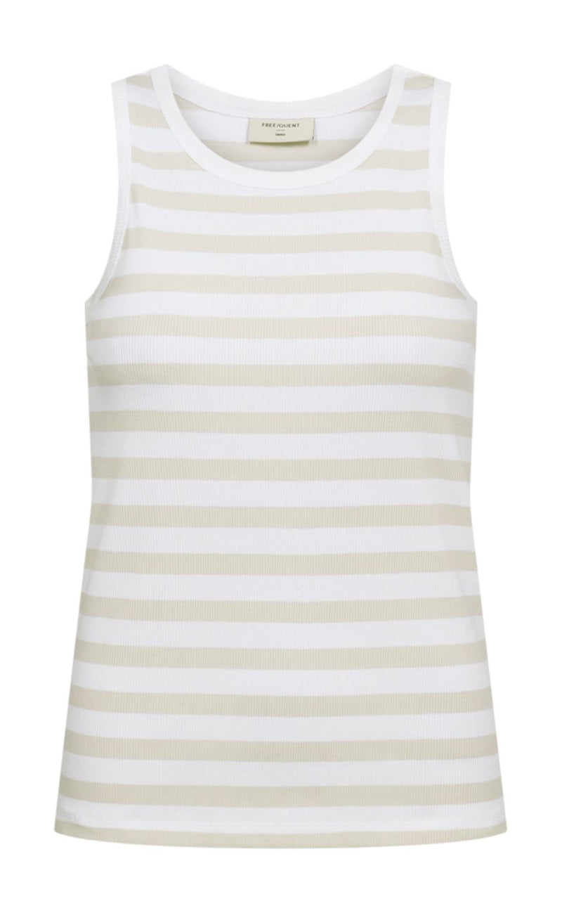 Freequent Top - Effy - Brilliant White w. Moonbeam