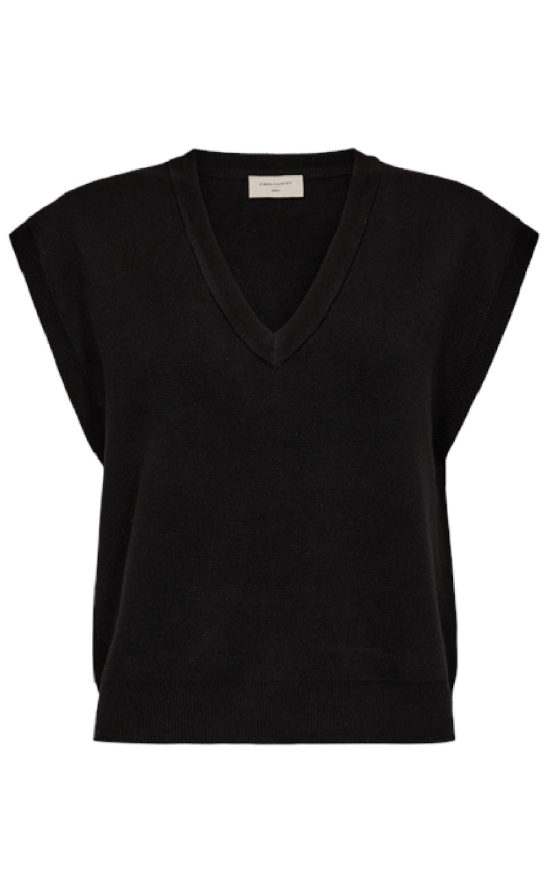 Freequent Vest - Ani - Black