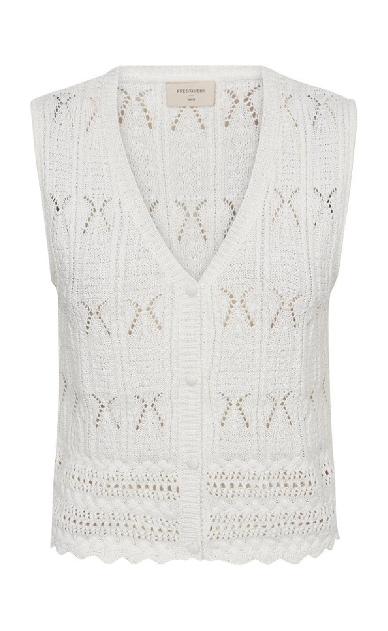 Freequent Vest - Fraya - Brilliant White