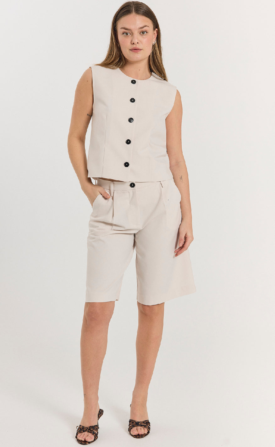 Freequent Shorts - Maeve - Moonbeam