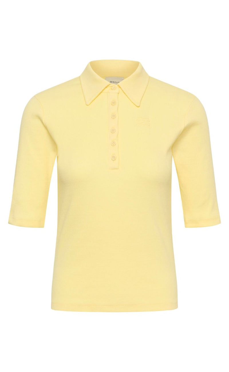 Gestuz Bluse - Drew Polo - French Vanilla