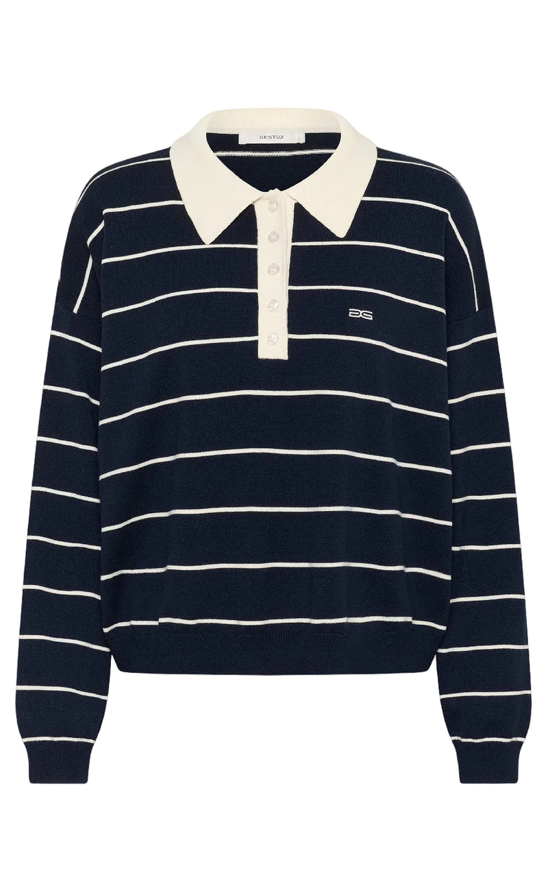 Gestuz Bluse - Taige - Skycaptain Striped