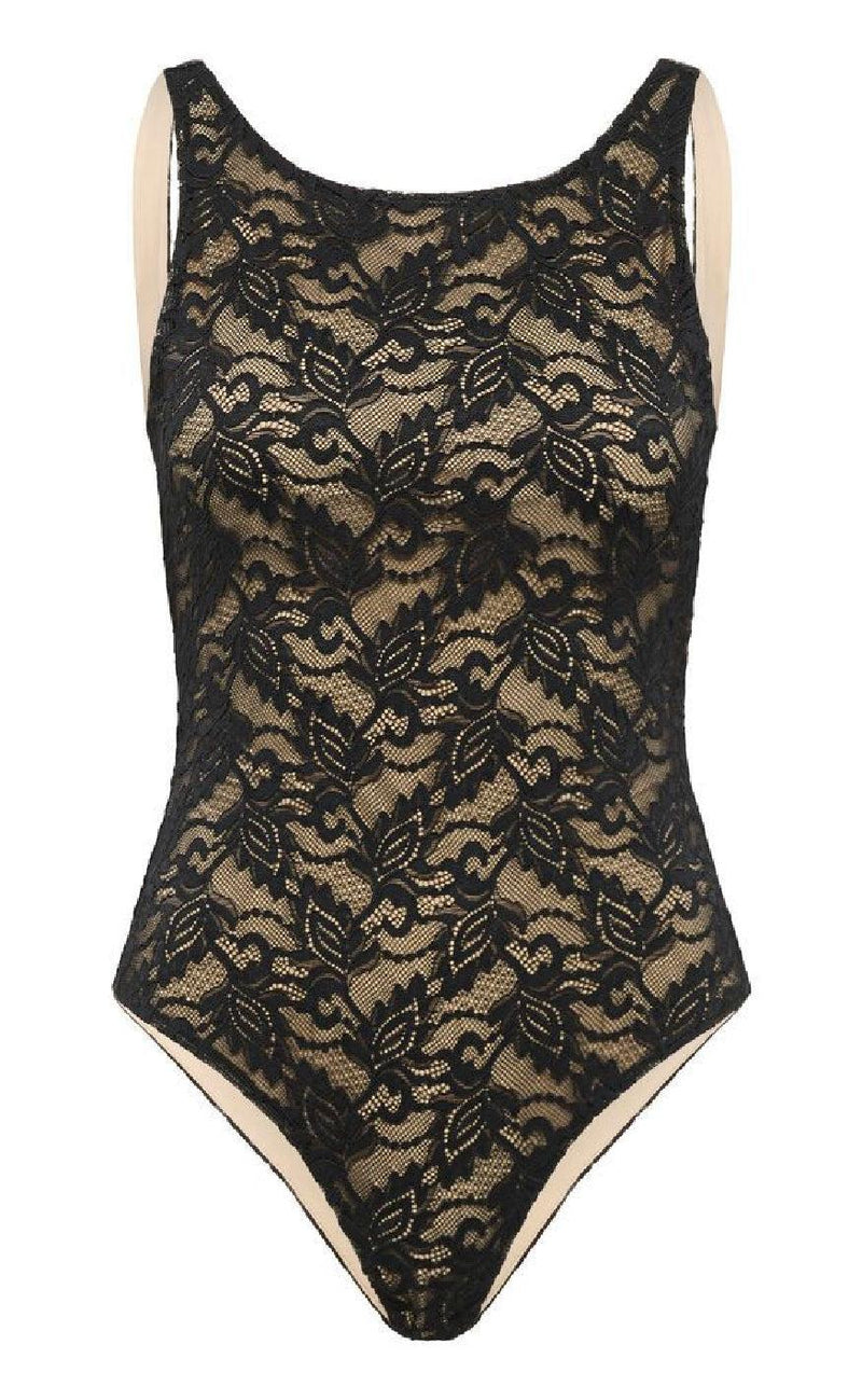 Gestuz Bodystocking - Tania - Black