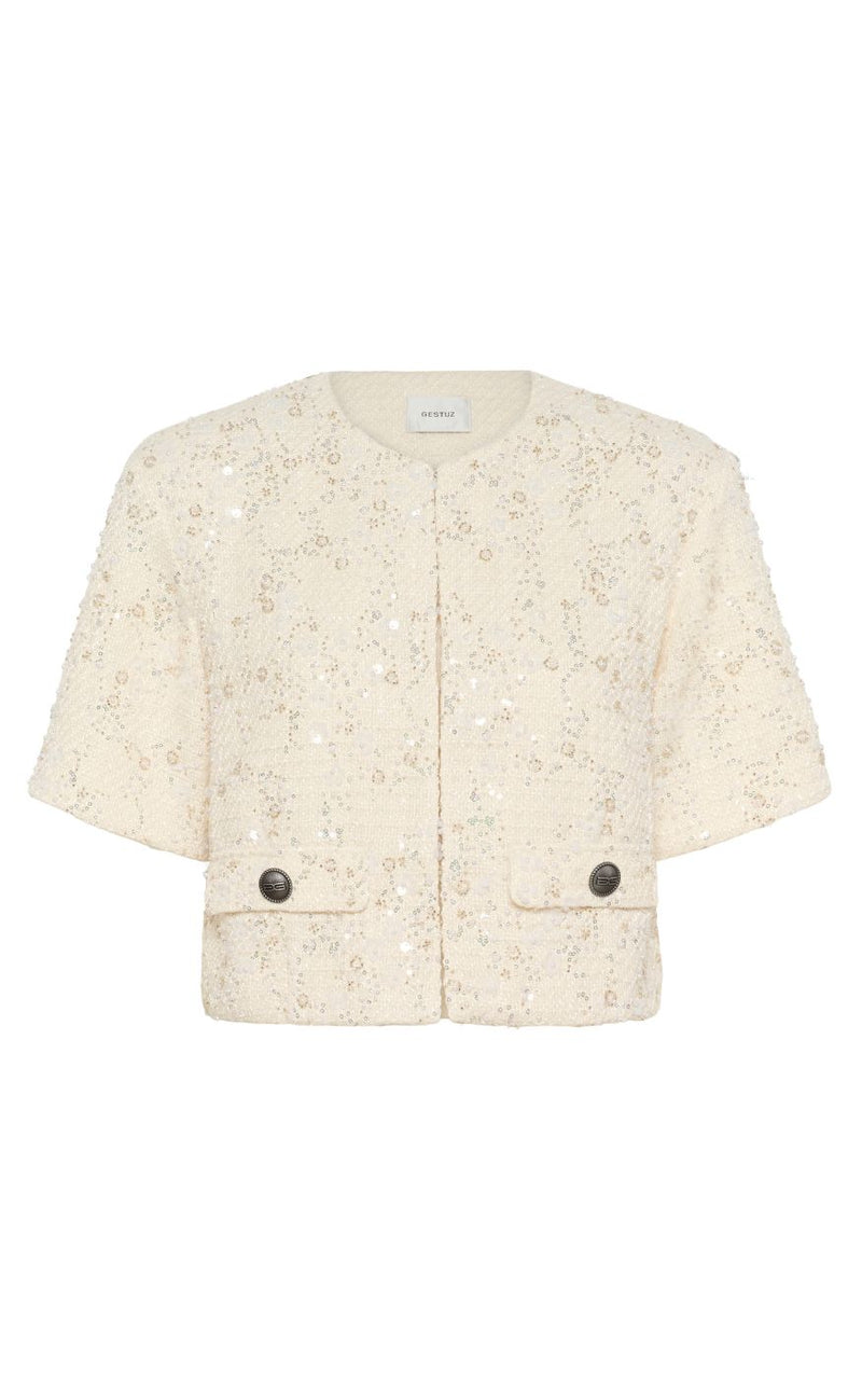 Gestuz Jakke - Chanaya - Off White Pearls
