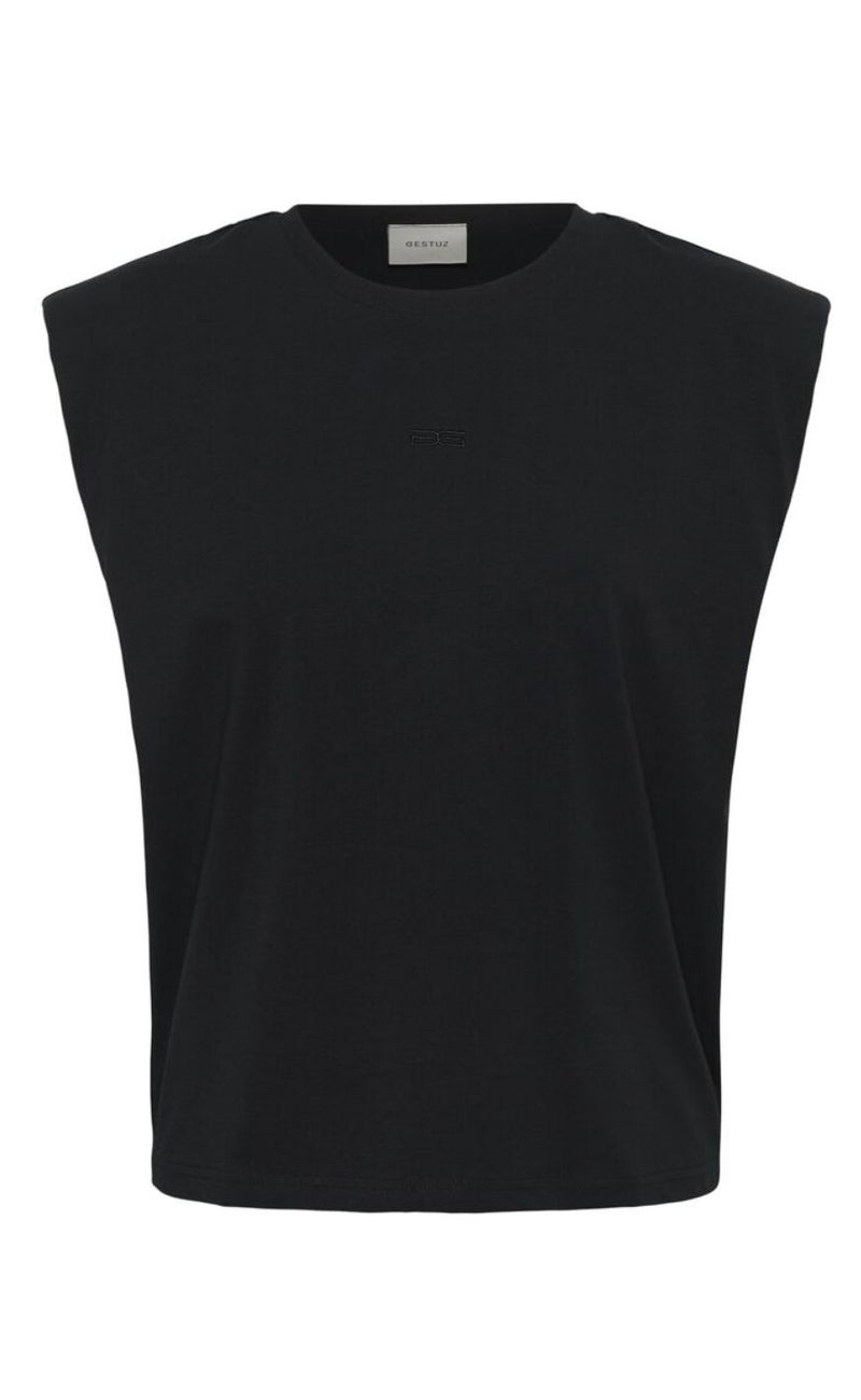 Gestuz T-shirt - Kathrin - Black