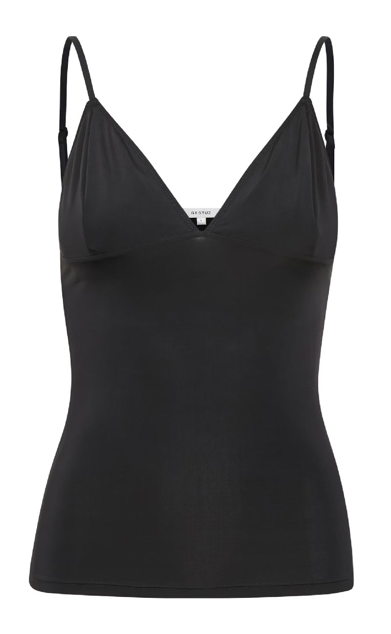 Gestuz Top - Cami - Black