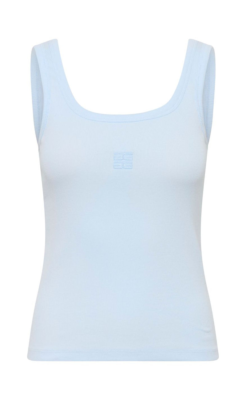 Gestuz Top - Drew Logo 2.0 - Blue Finch