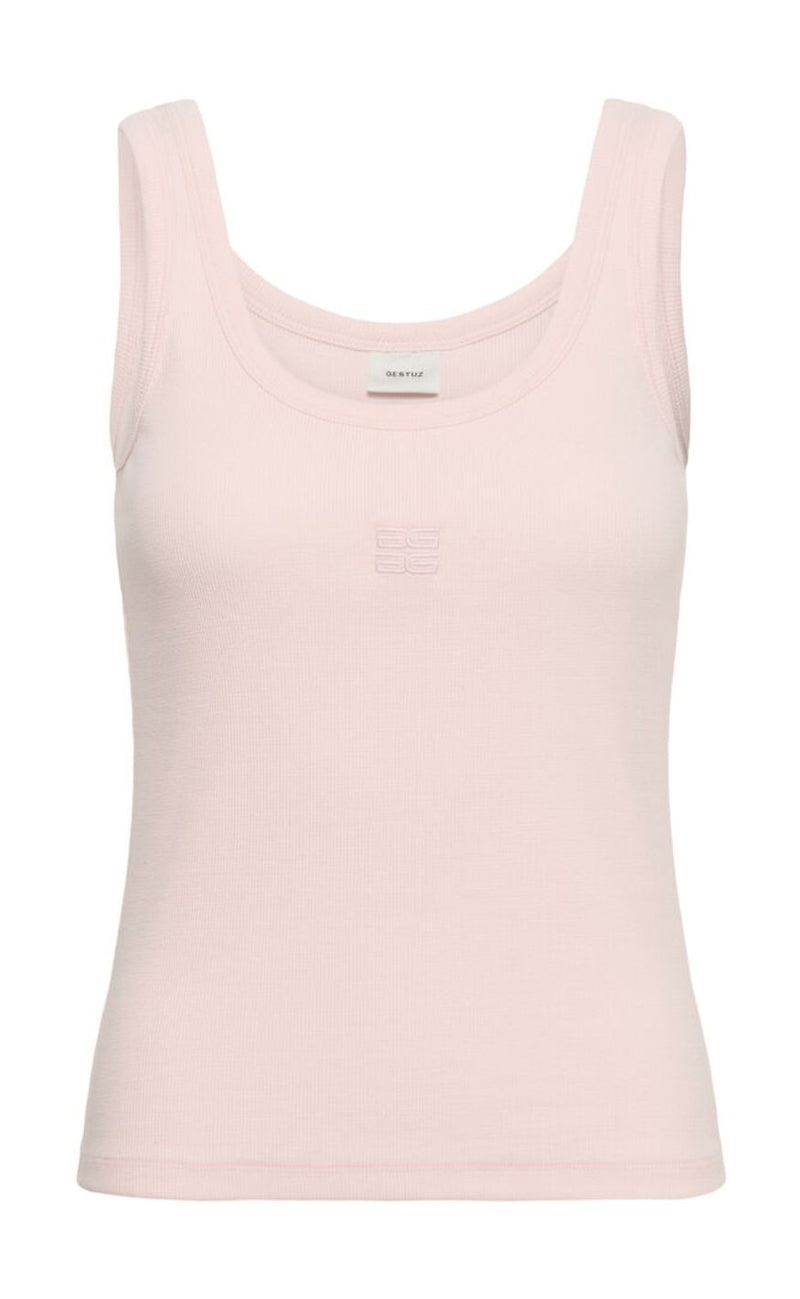 Gestuz Top - Drew Logo Top 2.0 - Ballet Slipper