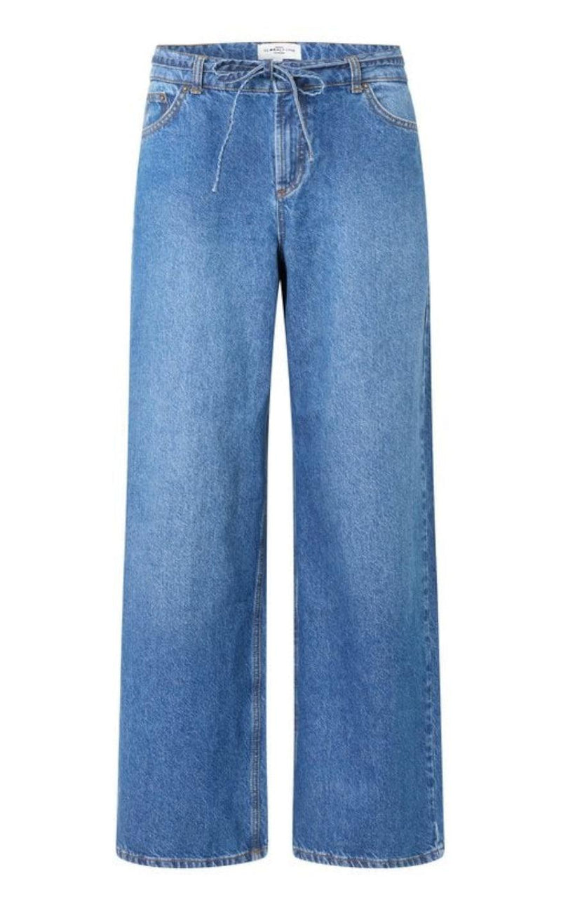 Global Funk Bukser - Pixann-G - Vintage Blue Wash