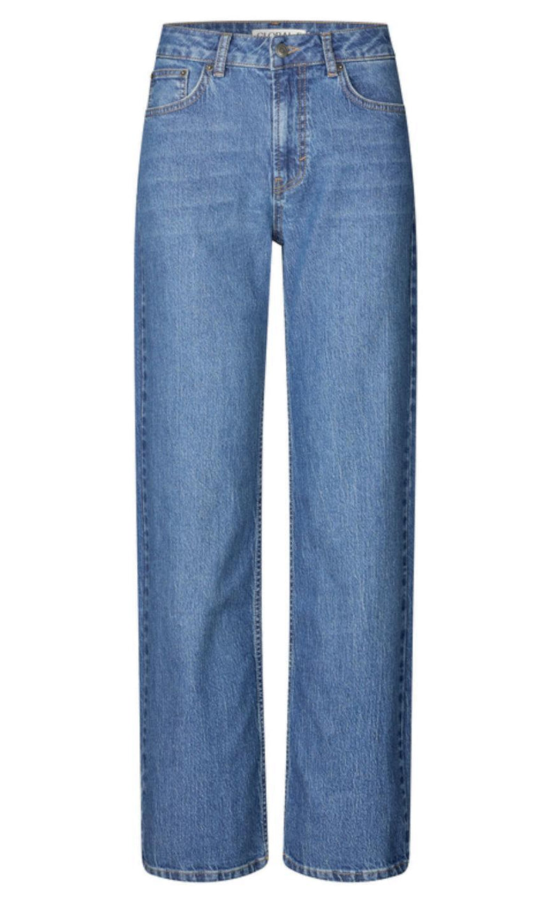 Global Funk Bukser - Tamilla-G - Vintage Light Blue