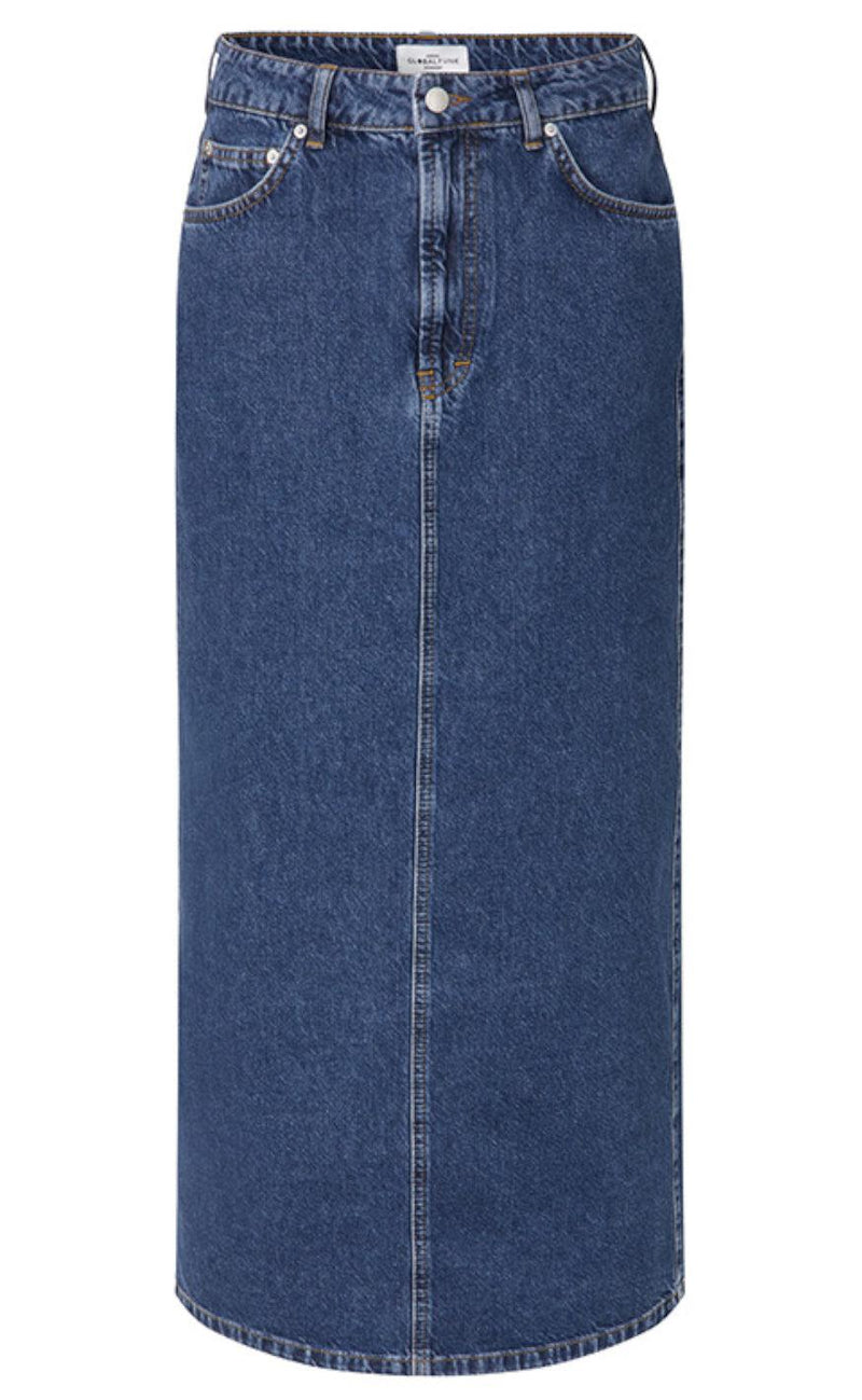 Global Funk Nederdel - Joance-G - Mid Vintage Blue