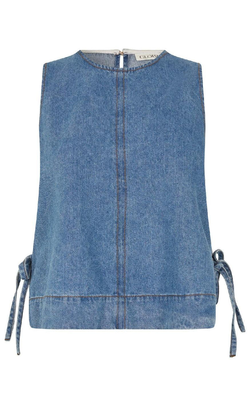 Global Funk Top - Ribba - Mid Vintage Blue