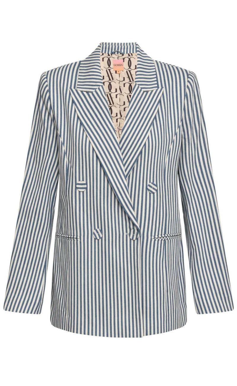 Gossia Blazer - Magga - Blue Creme Stripes