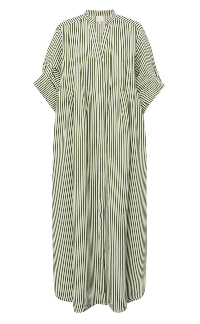 Gossia Kjole - Alexa - Creme Army Stripes