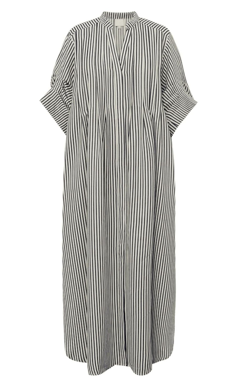 Gossia Kjole - Alexa - Creme Navy Stripes